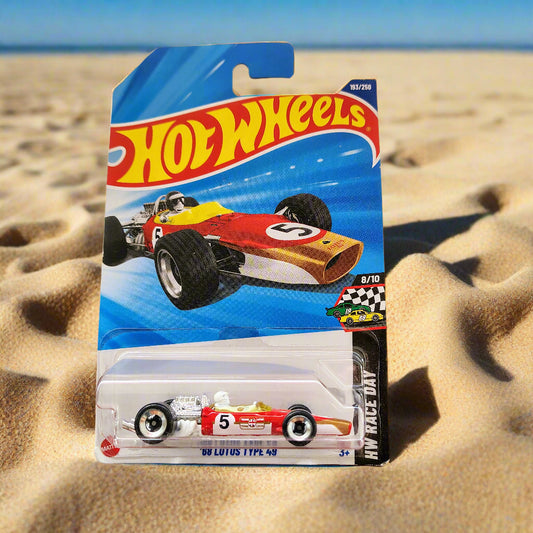 Hot Wheels 67 Lotus Type 49 1:64 scale car