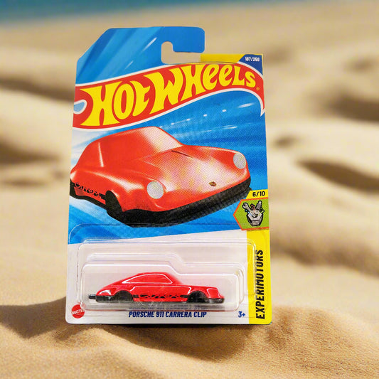 Hot Wheels Porsche 911 Carrera Clip 1:64 scale car