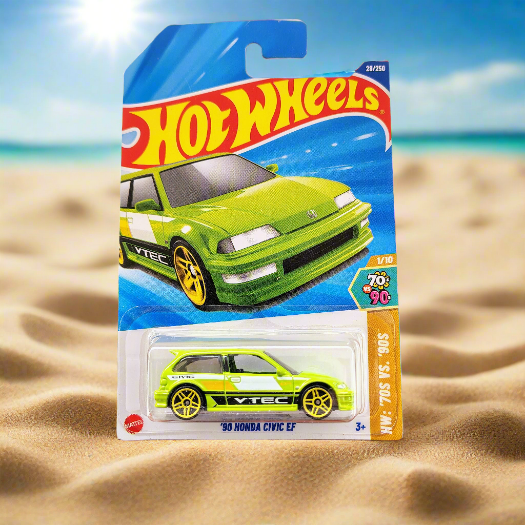 Hot Wheels 90 Honda Civic EF 1:64 scale car
